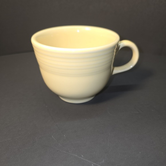 Fiesta Homer Laughlin China Yellow Cup Vintage Kitchenware Coffee Tea - Picture 1 of 6